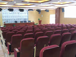 贵州贵阳市开阳县合丰乡明族中学礼堂椅案例图片