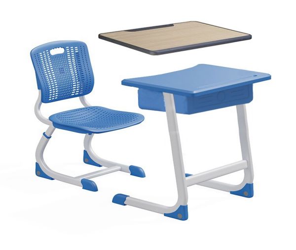 学校课桌椅图片
